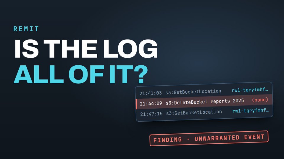 Is the log all of it? A provider's record beside one unwarranted event